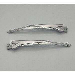 Oakley Valve Silver Replacement Arms Sunglasses Missing Earsocks/Icons (OEM)